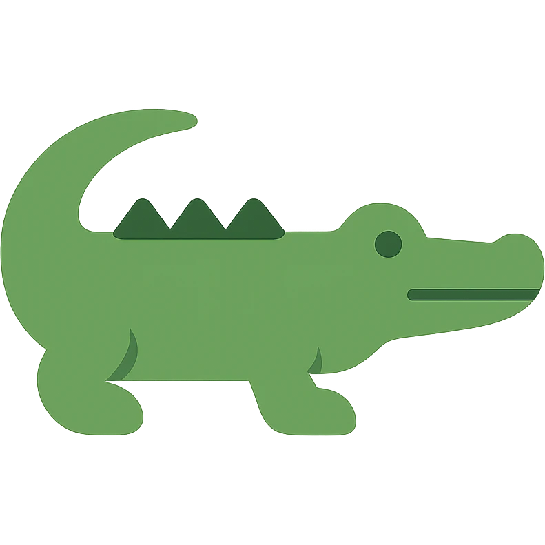 Crocodile emoji