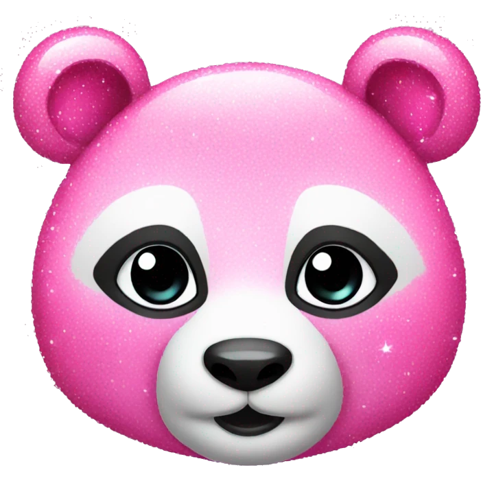 Sparkling Pink panda  emoji