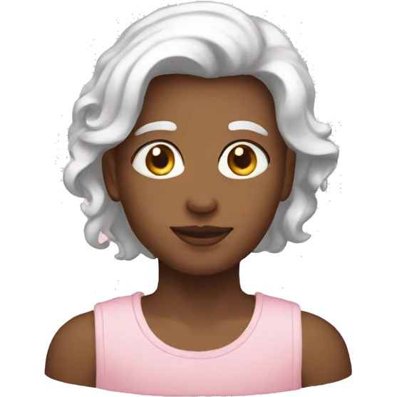 light pink emoji