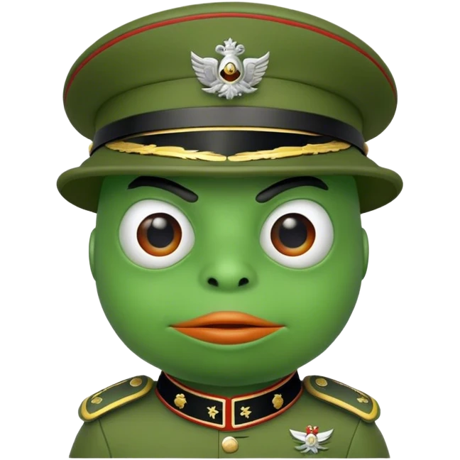pepe soldier emoji