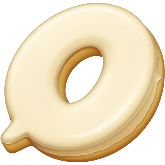 Letter color Creamy emoji