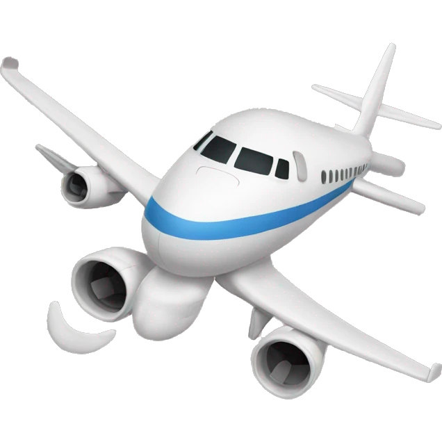 shocked emoji airplane emoji