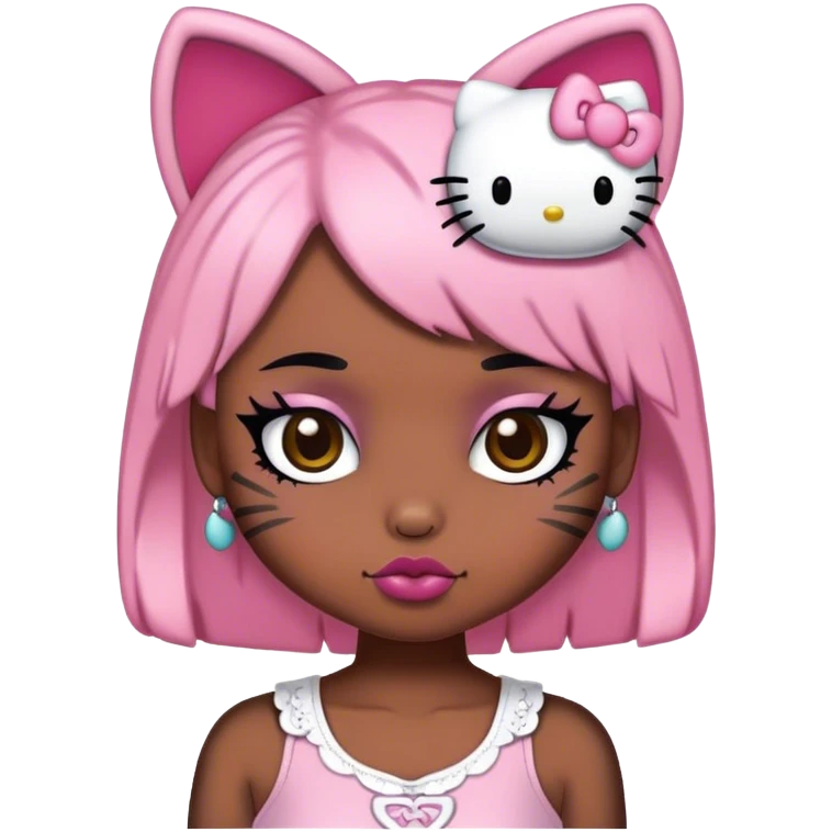  pastel goth chicana hello kitty emoji