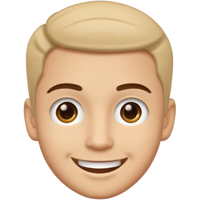 Emoji-style face inspired by Julián Álvarez emoji