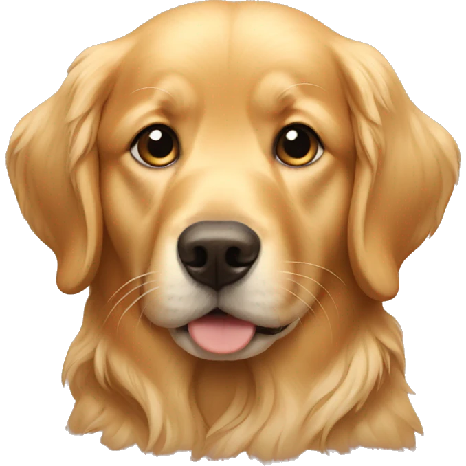 Golden retriever  emoji