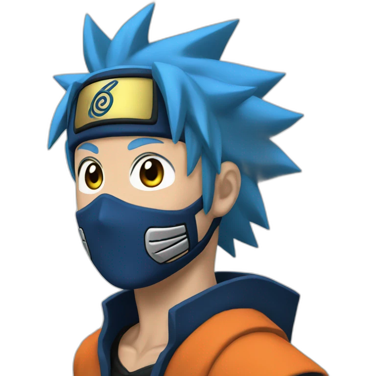 Naruto blue emoji