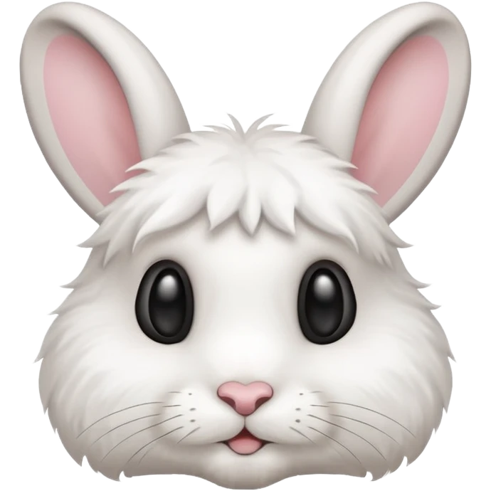 cute and minimaliste rabbit emoji