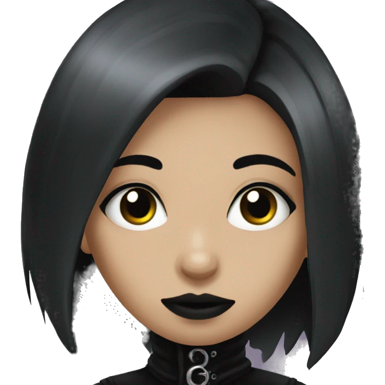 goth girl emoji