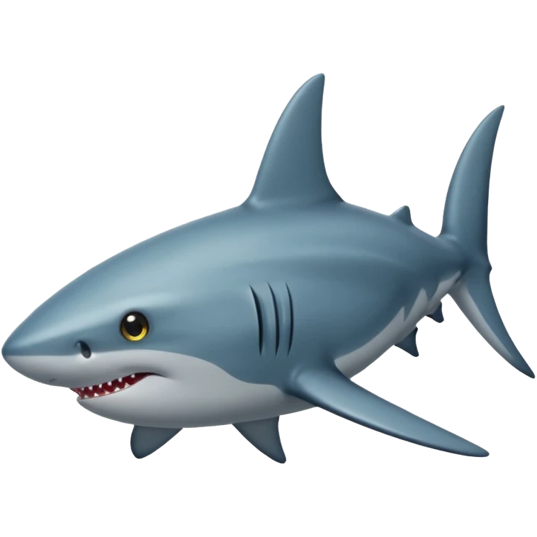 Requin avec une étoile dans 1 oeil emoji