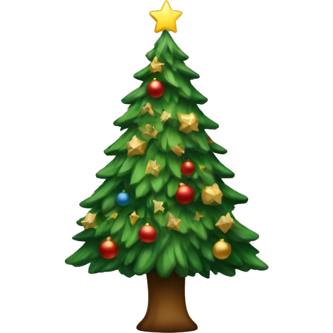 Christmas tree emoji