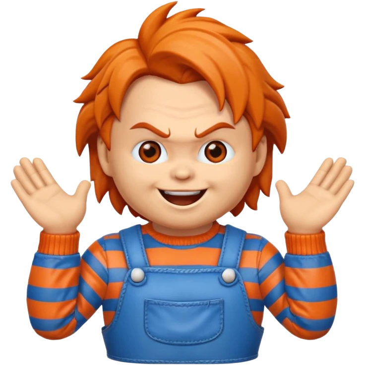 Un emojin de chuky emoji