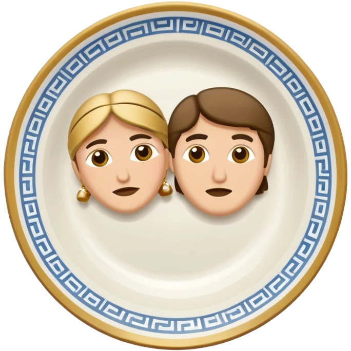 greek wedding broken plate  emoji