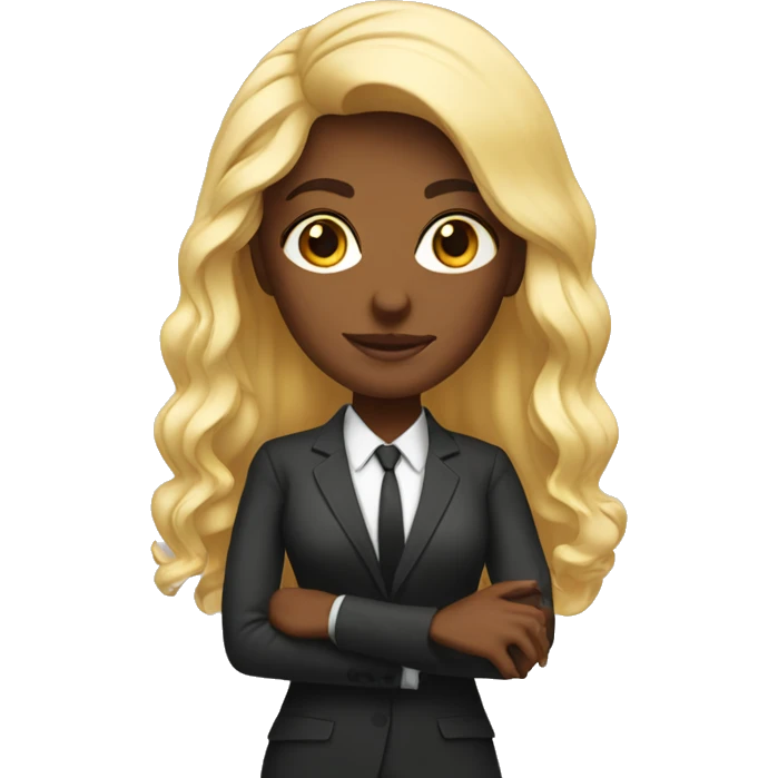 Girl boss emoji