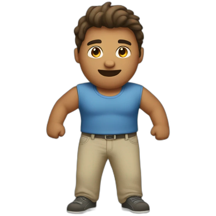 Full body guy emoji