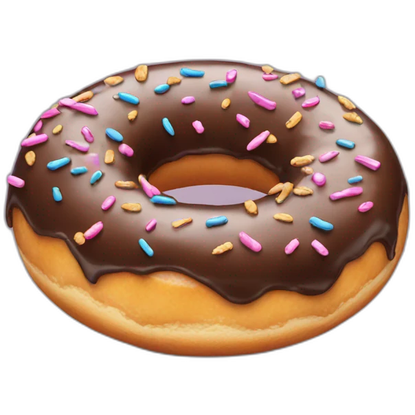 donut with arms and feets emoji