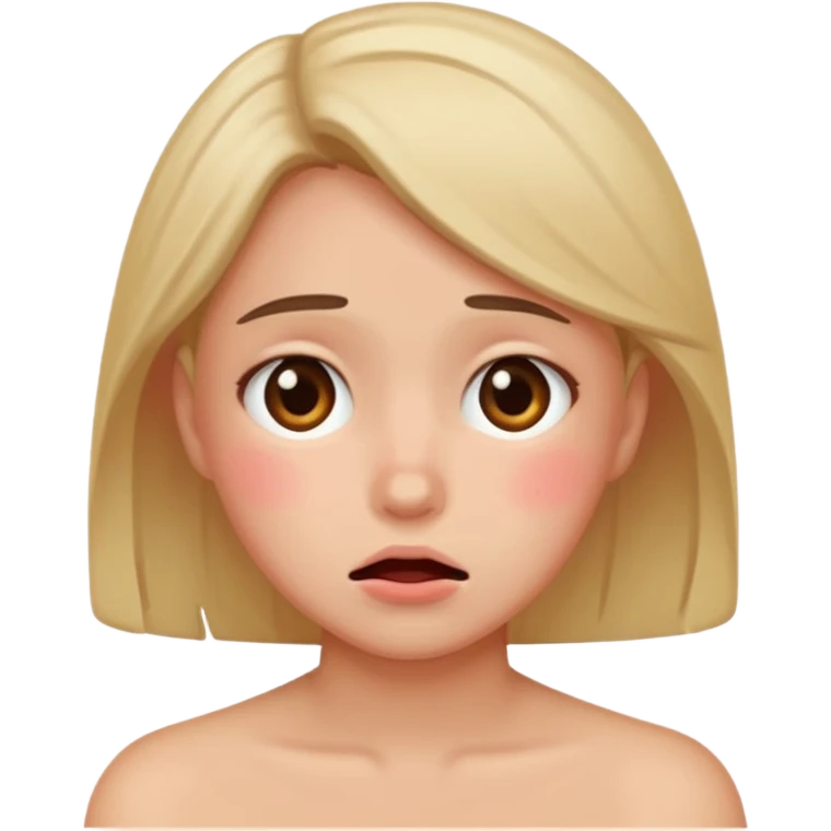 embarrased emoji