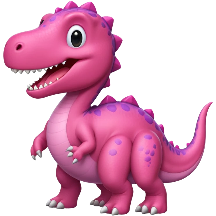 pink dino emoji