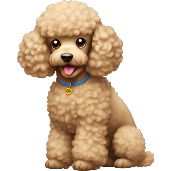 Poodle emoji