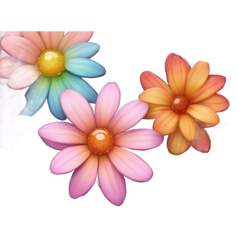 Beautiful flowers emoji