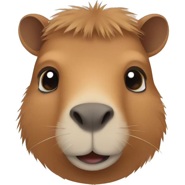 cute capybara  emoji