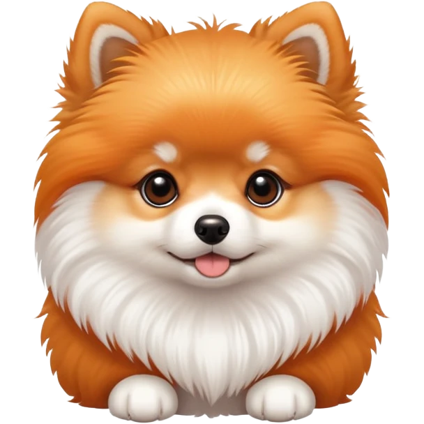 Pomeranian puppy emoji