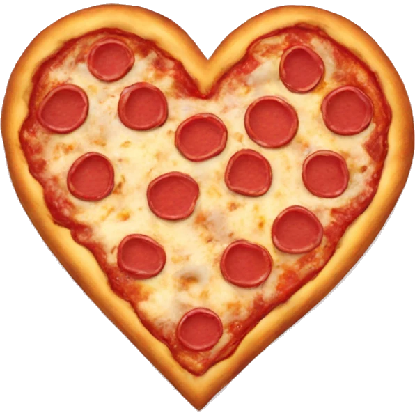 Pizza heart emoji