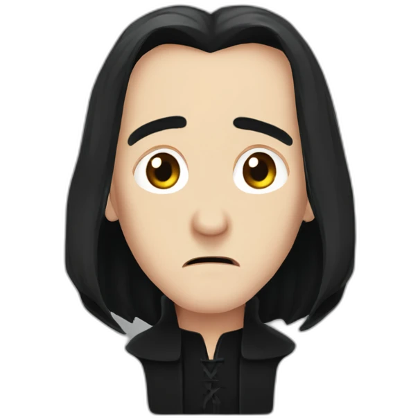 displeased severus snape emoji