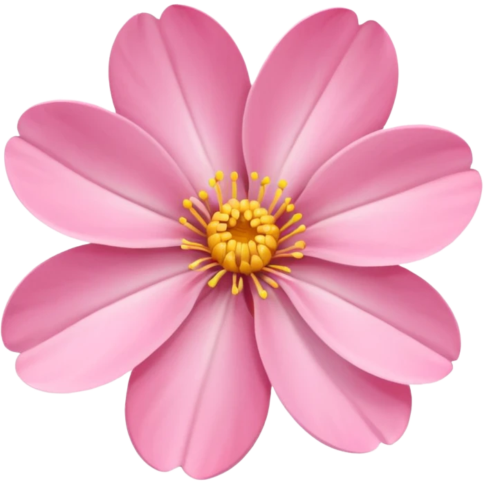 pink photo of a blossom emoji