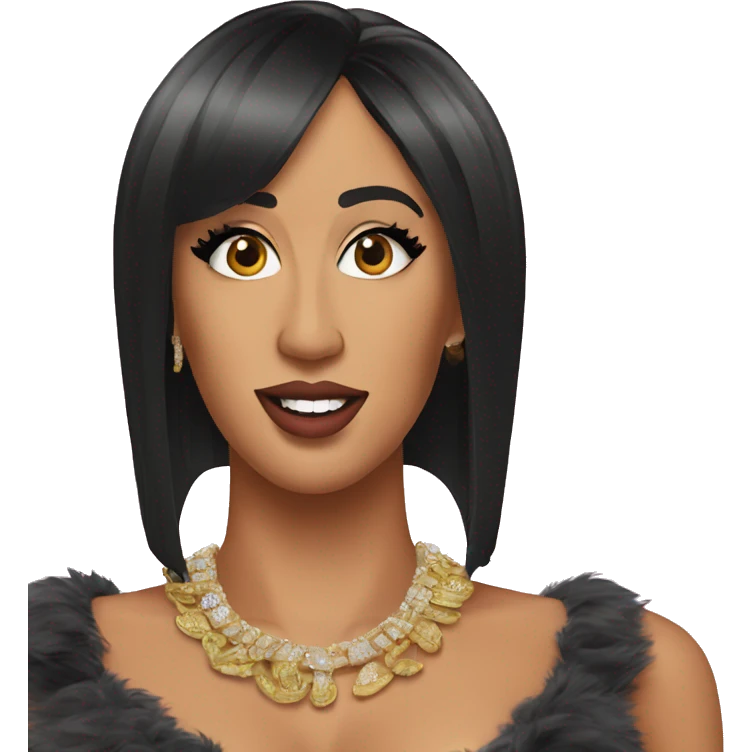 Cardi b  emoji