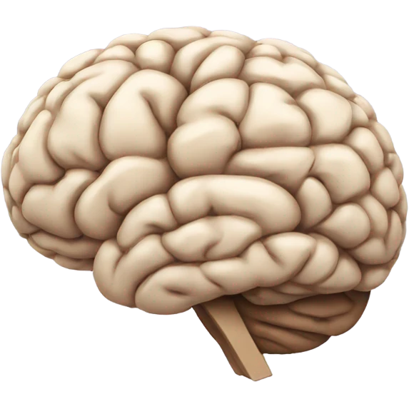 Powerful brain emoji