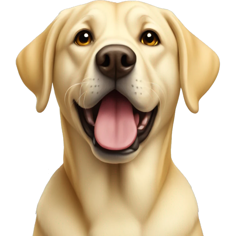 Yellow lab  emoji