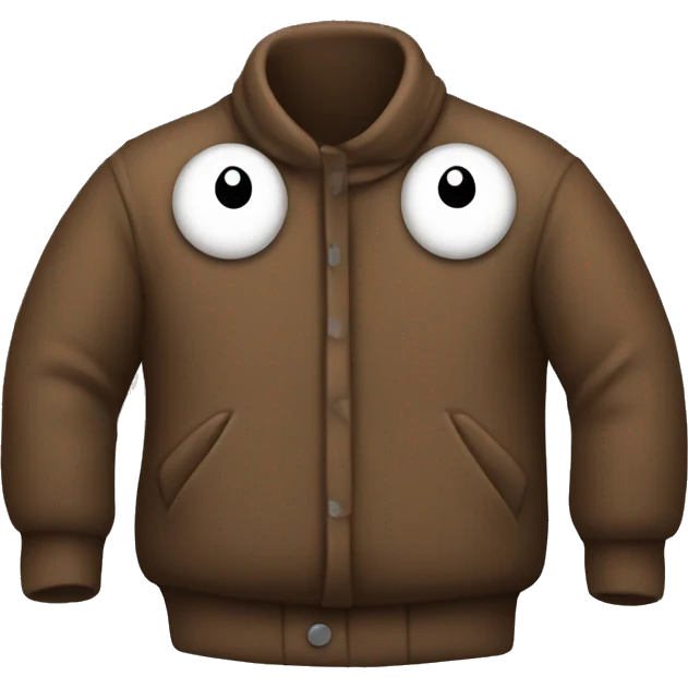 poop with a jacket on emoji