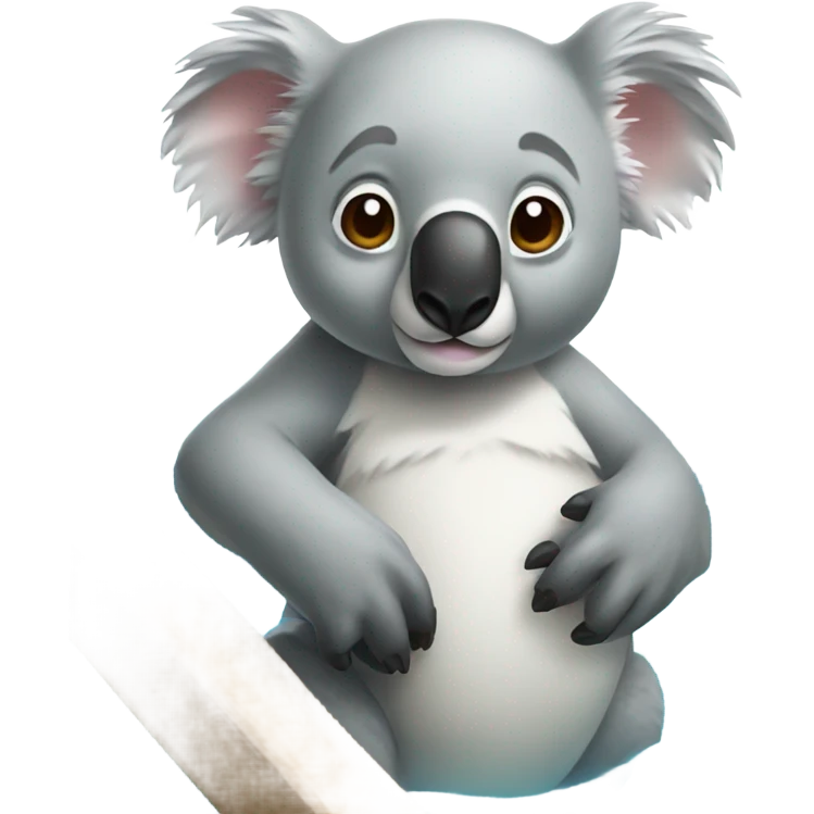 Koala and a pool  emoji