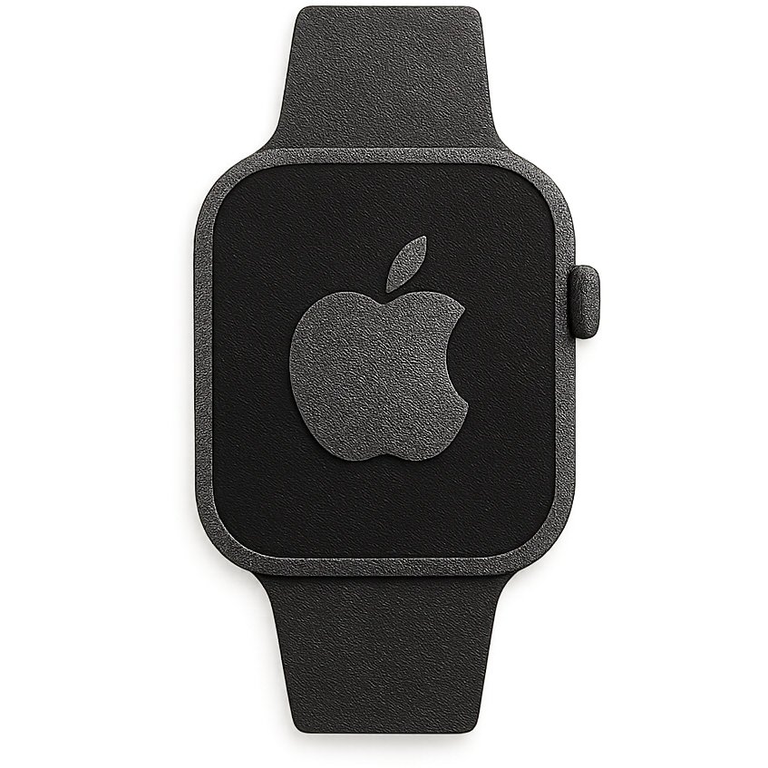 black apple watch emoji