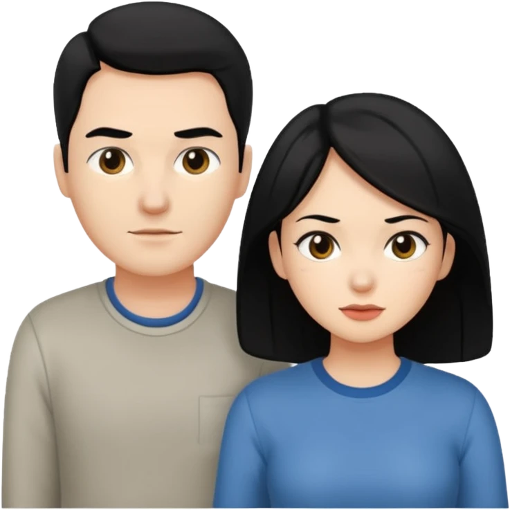 I want a female with black hair in doggystyle sex position with her head facing me and her ass facing away & then a guy behind her eating her ass emoji