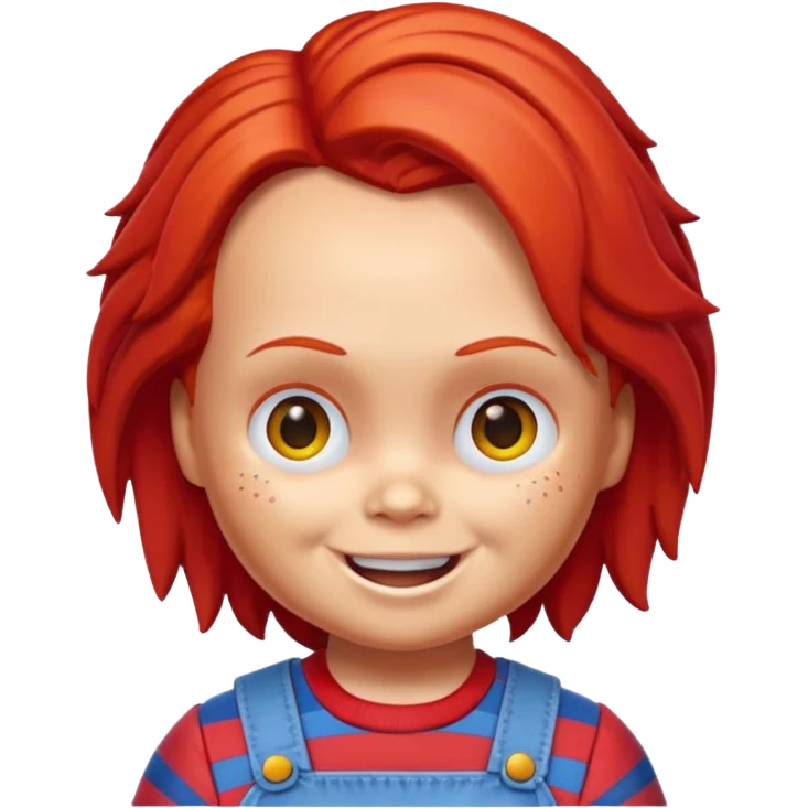 Un emojin de chuky emoji