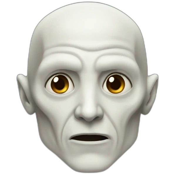 voldemort with noise emoji