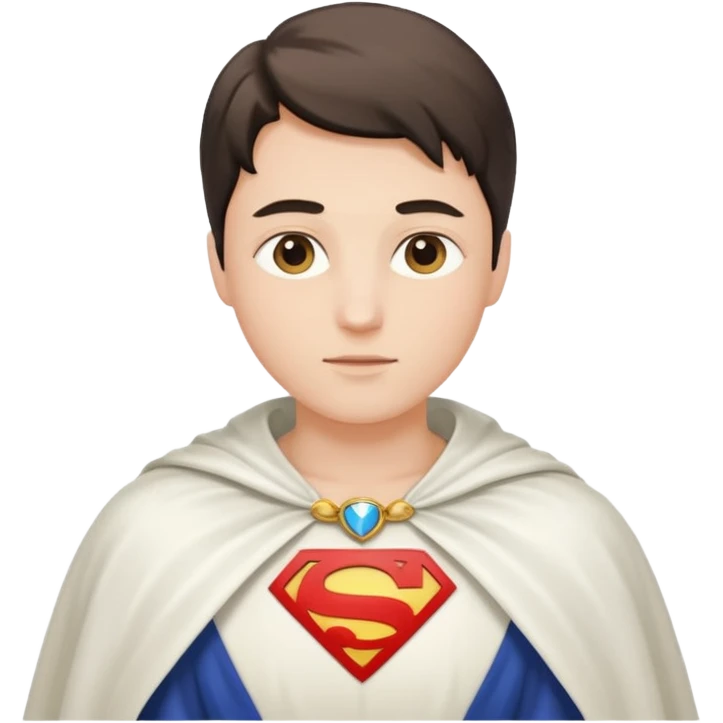 shoulder white cape emoji