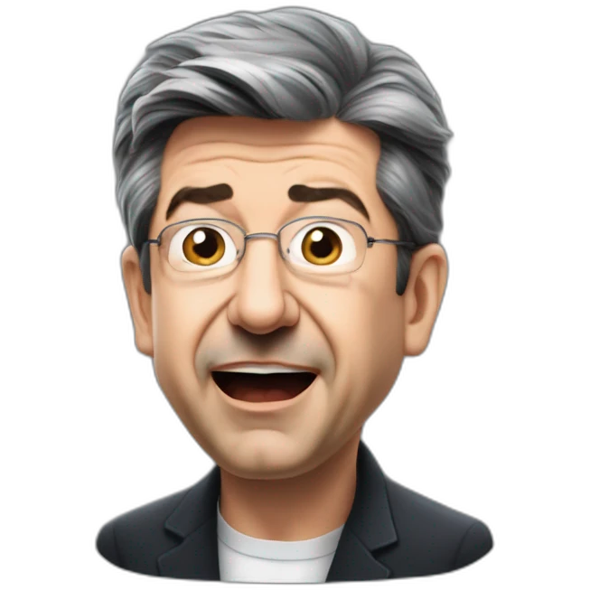 jean luc melenchon surprised emoji