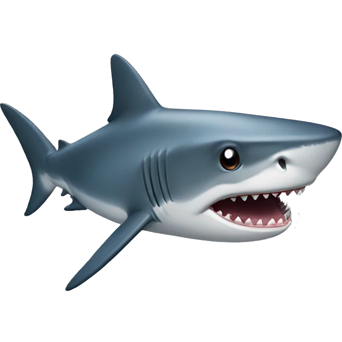 shark  emoji