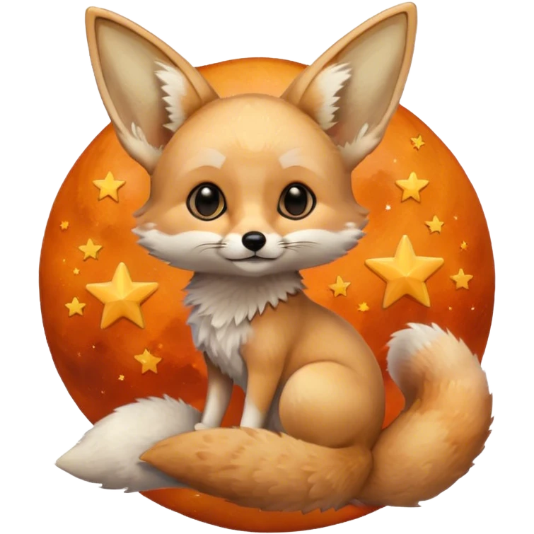 fennec in space emoji