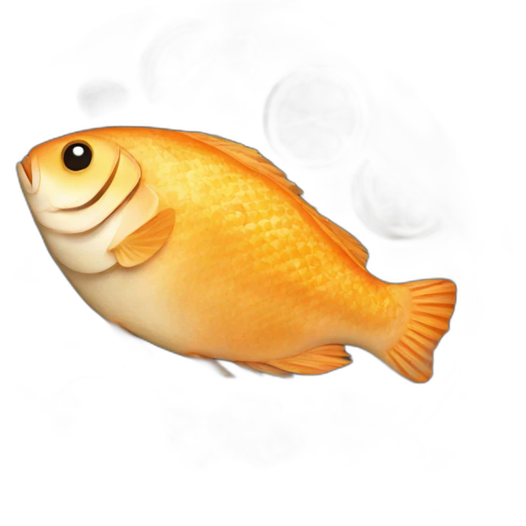 fish fried emoji