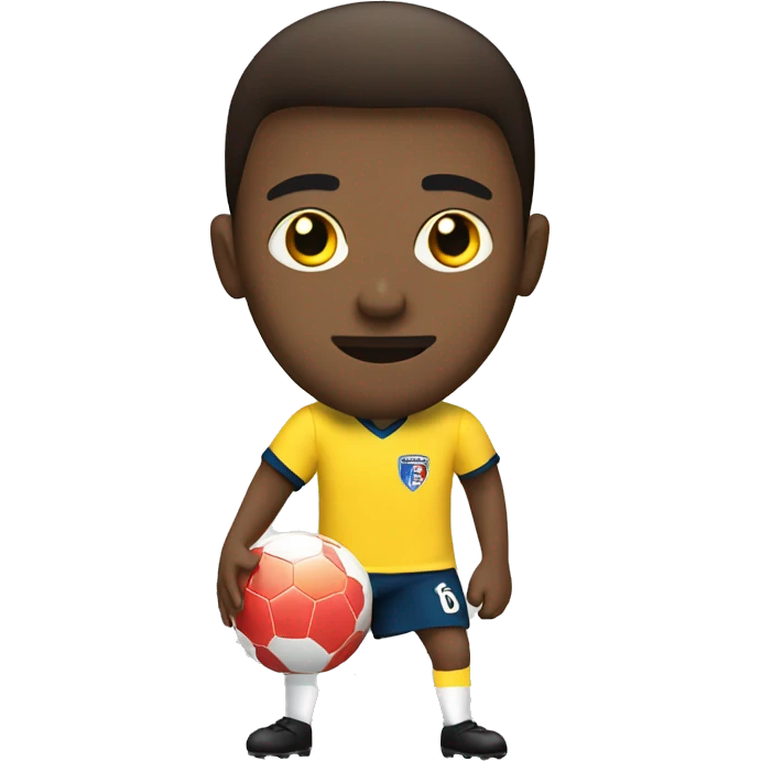 footballer passing the ball emoji