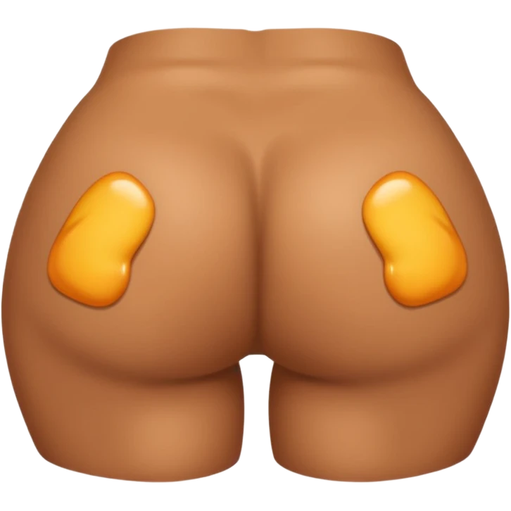Huge booty emoji