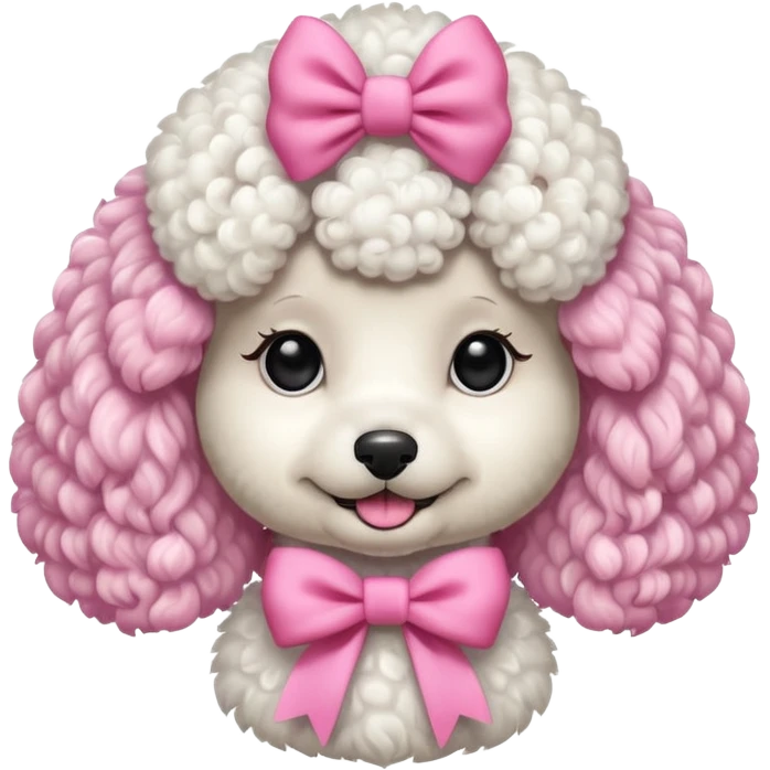 Poodle Rosa emoji