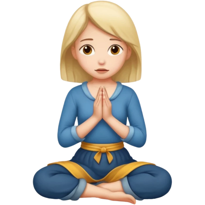 Girl on her knee’s begging  emoji