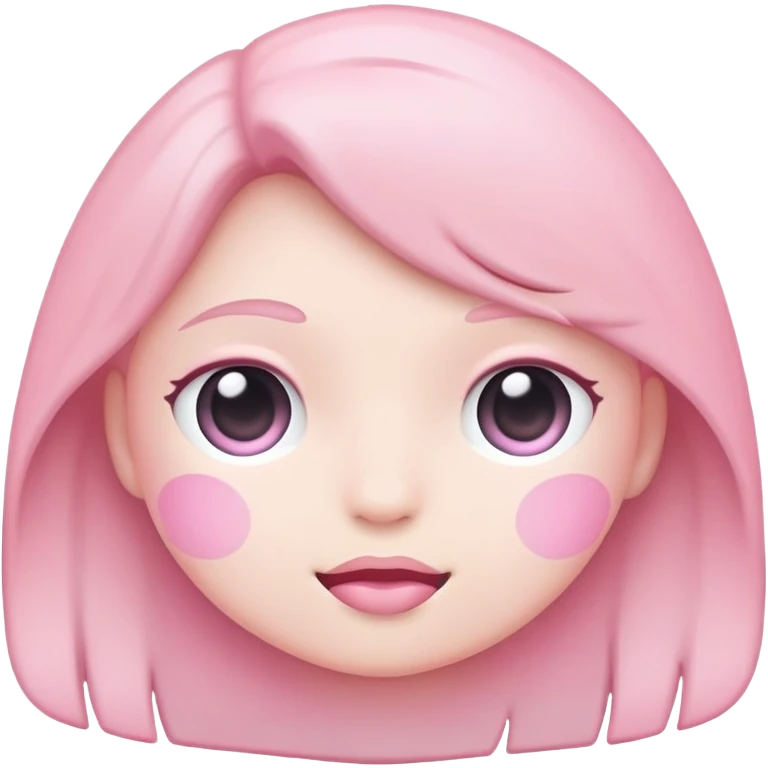 Pink emoji