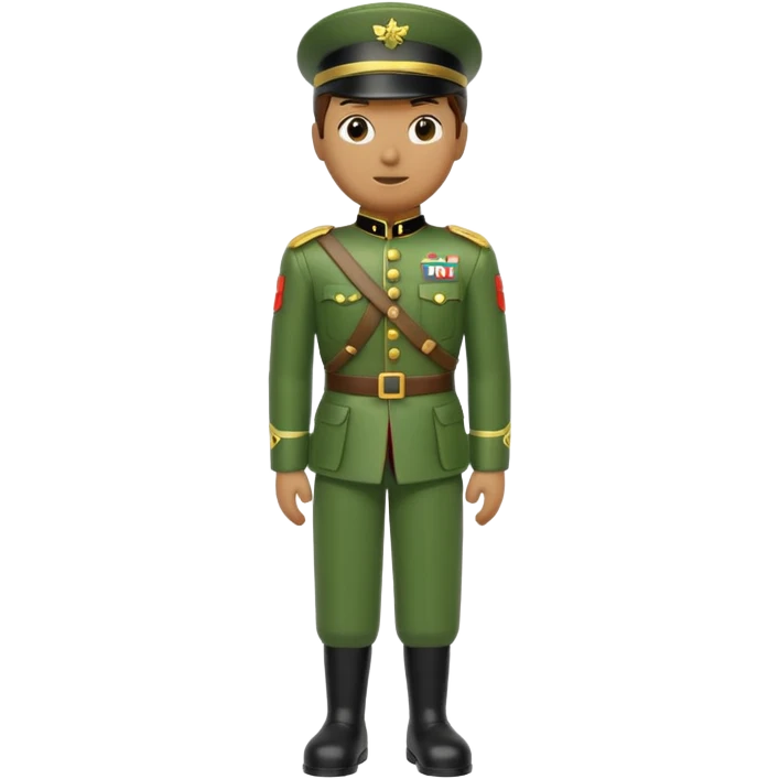 Plastic toy soldier emoji