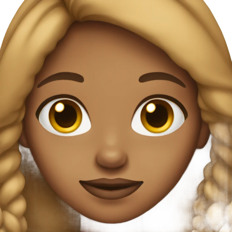 Light Browne skin girl emoji