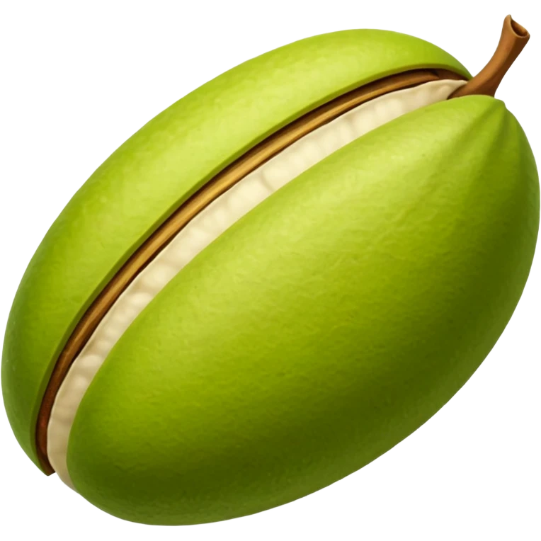 raw pistachio emoji